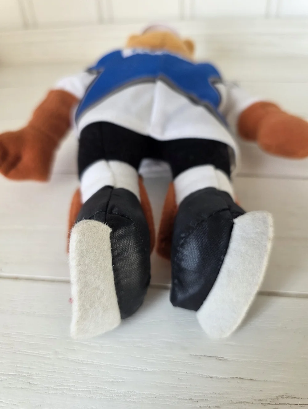 Mcdonalds 1995 The Muppets Fozzie Bear NHL Hockey Plush Stuffed Animal Toy 12" - Picture 9 of 12